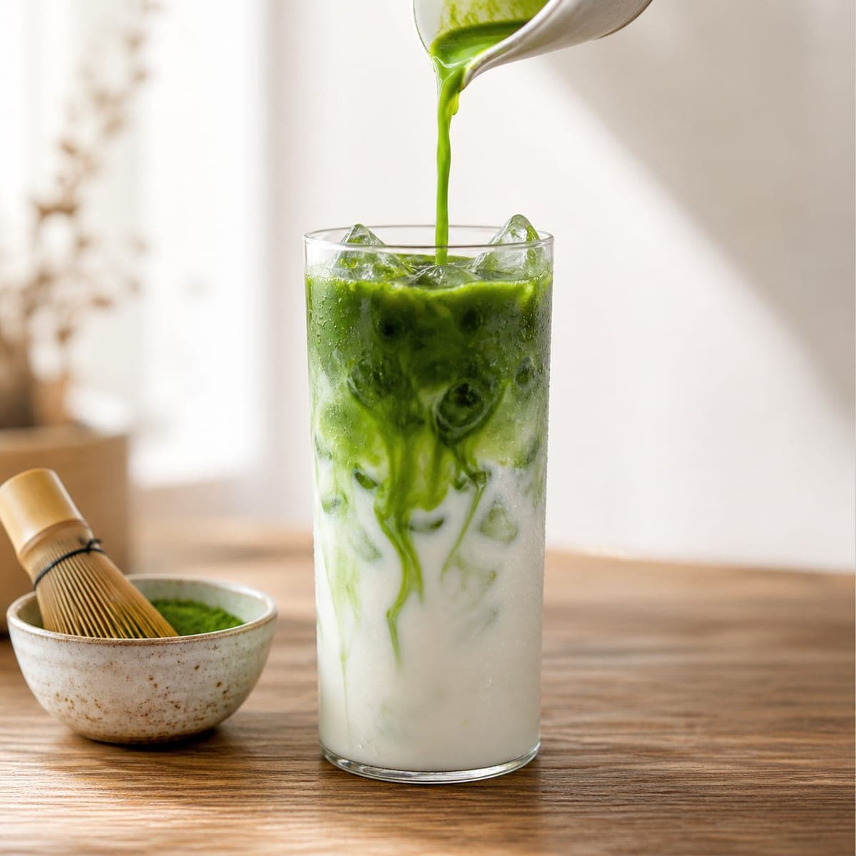 ICED MATCHA LATTE