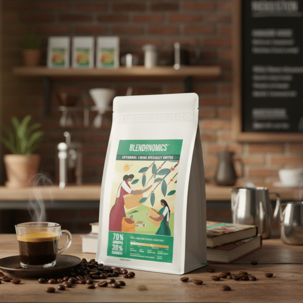 70 % Arabica : 30% Robusta Coffee Beans